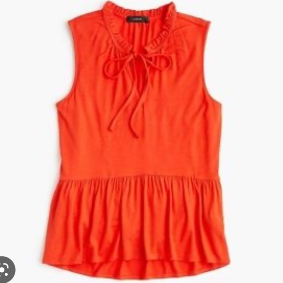 J Crew ruffle tank - Picture 9 of 9